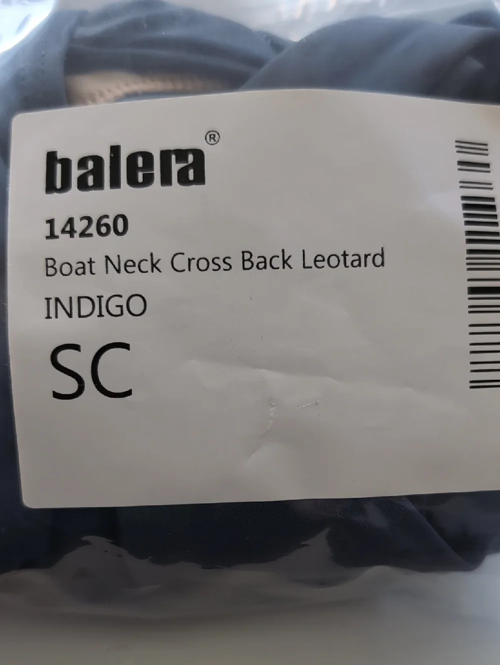 Two Balera girls Dance Leotards, both NWT, Size Small, Indigo Color
